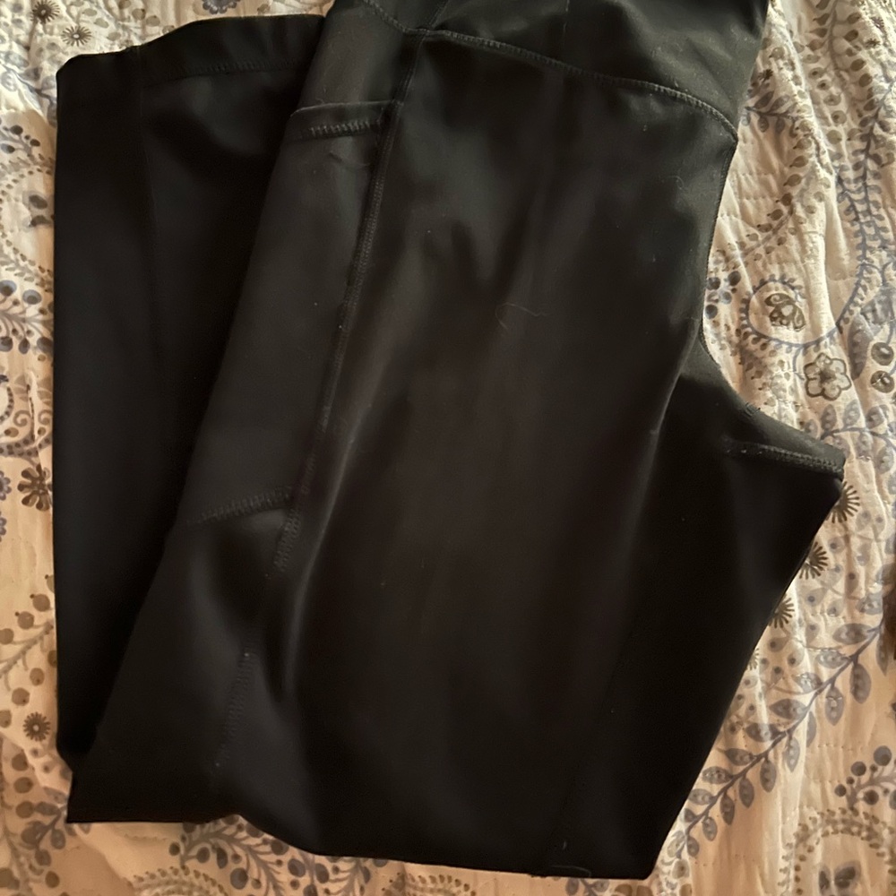 Yogalicious Black Lux Leggings size Large
